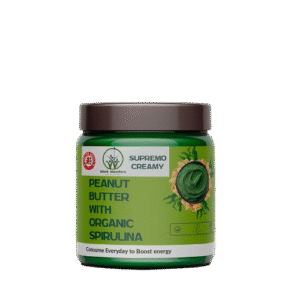 Peanut Butter with Spirulina powder Jar (350gm)