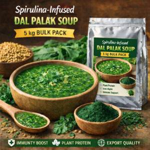 Spirulina-Infused Soups Pack of 5 kg - ( Dal Palak )