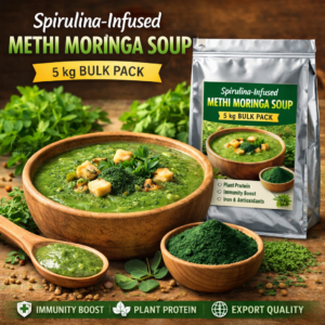 Spirulina-Infused Soups Pack of 5 kg - ( Methi Moringa Soup )