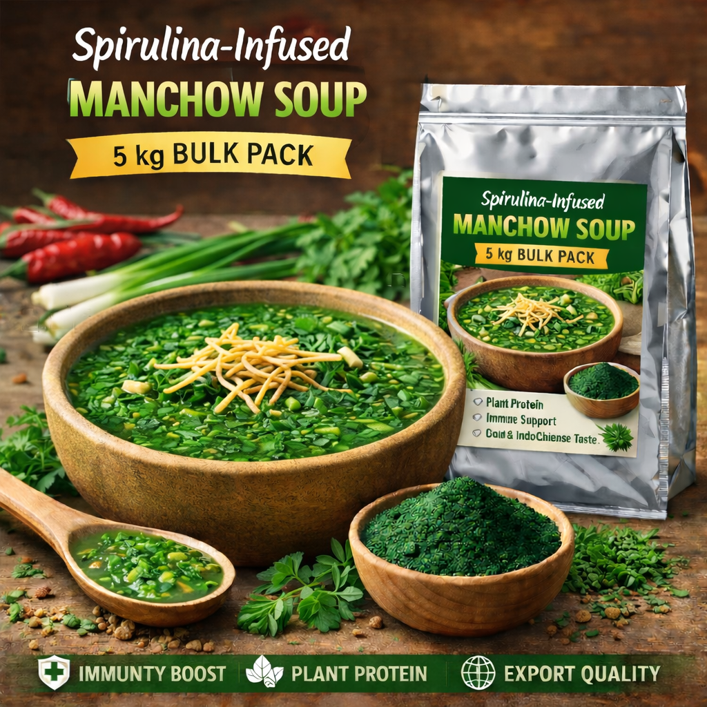 Spirulina-Infused Soups Pack of 5 kg - ( Manchow Soup )